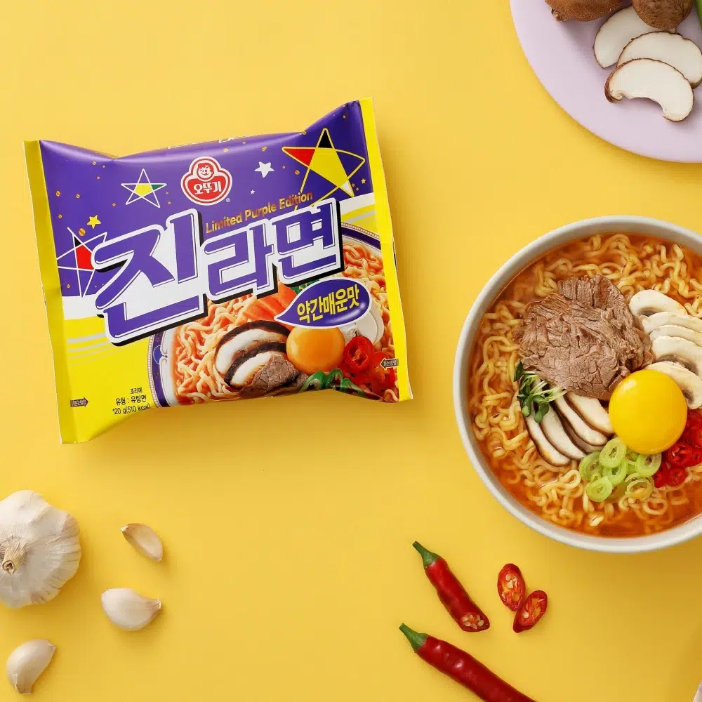 진라면 약간매운맛