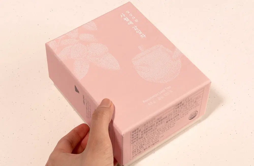 감잎차